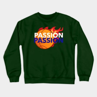 Passion for Basketball Crewneck Sweatshirt